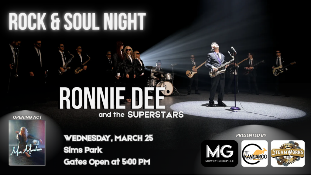 Rock and Soul Night with Ronnie Dee and the Superstars at Chasco Fiesta