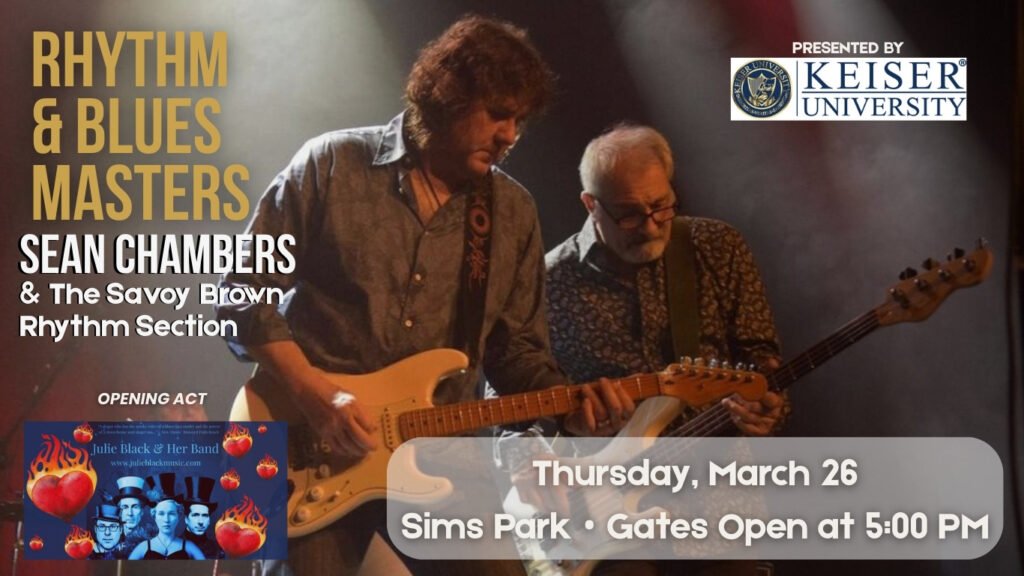 Rhythm and Blues Masters Sean Chambers Savoy Brown at Chasco Fiesta