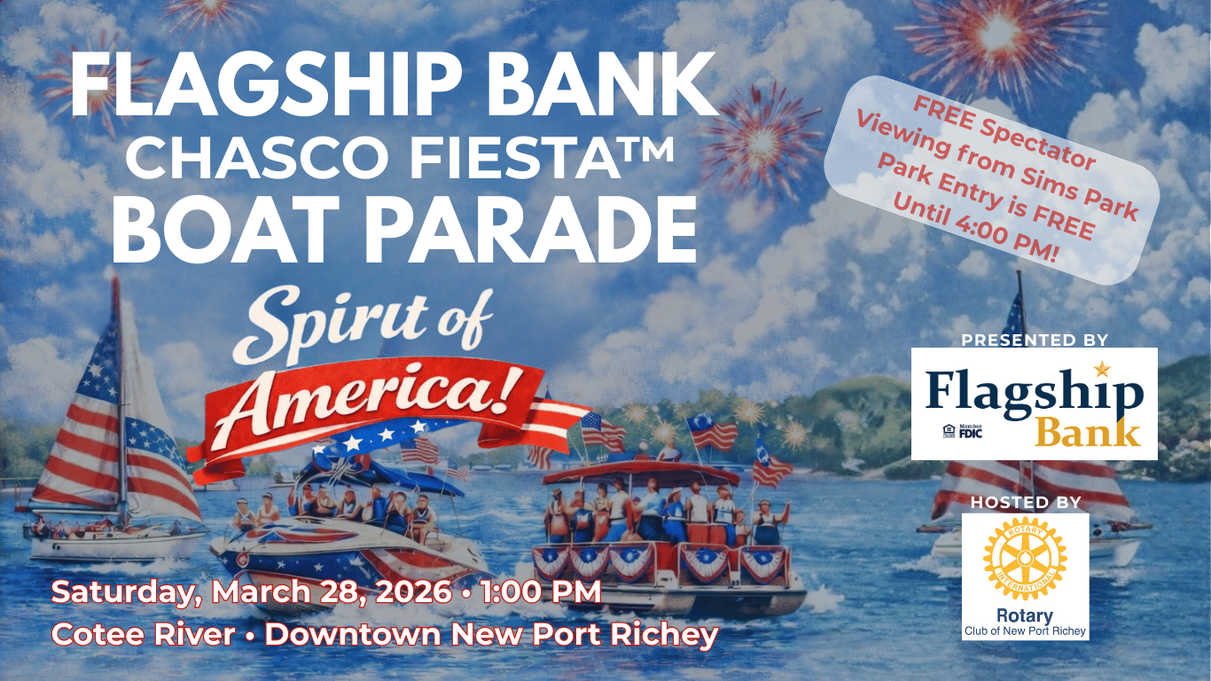 Flagship Bank Chasco Fiesta Boat Parade on Pithlachascotee River