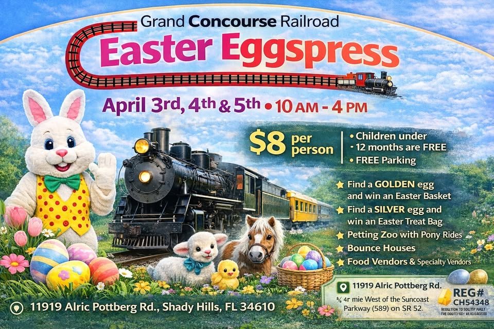 2026 Annual Easter Egg Train and Hunt